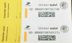 flasher les timbres suivi de la poste